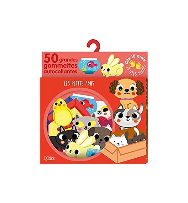 Les petites amis - 50 grandes gommettes autocollantes