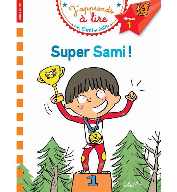 J'apprends à lire avec sami et julie - super sami ! - début de cp, niveau 1