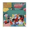 Je décore mon poster avec les fées - 70 gommettes autocollantes + un poster à décorer