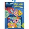 Mes jolis poissons - 80 gommettes autocollantes