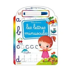 Les lettres minuscules - Cahier d'écriture - Avec un feutre effaçable