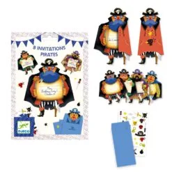 Cartes d’invitation pirates – Image 2