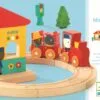 Jeu de manipulation mini train