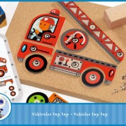 Jeu de tap tap - tap tap véhicules