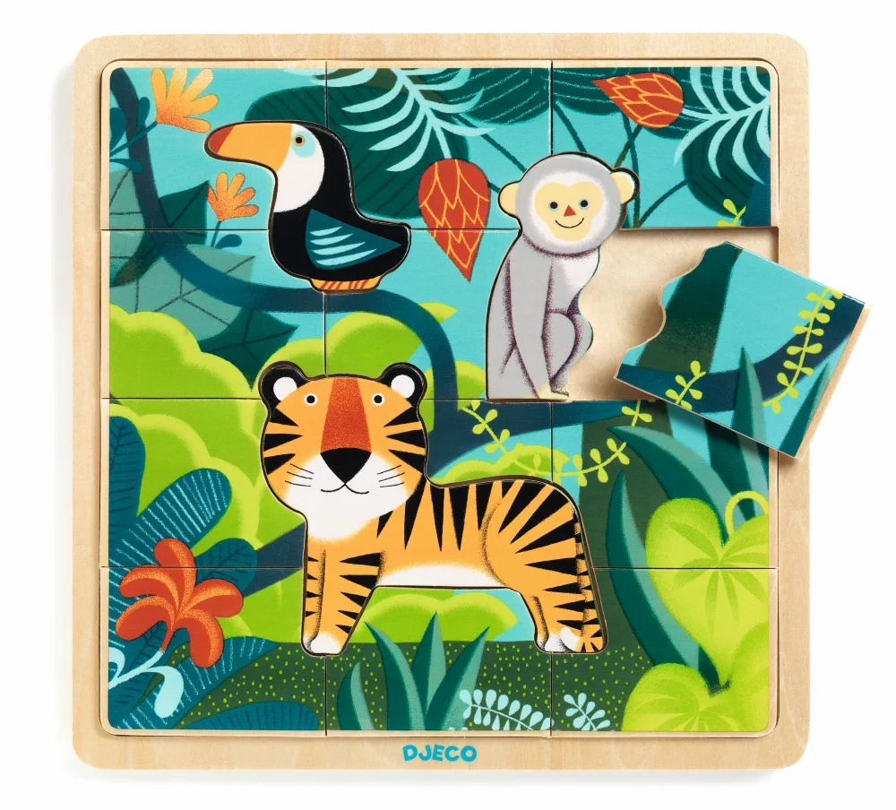 Puzzlo jungle 15pcs