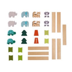 Jeu les animaux équilibristes en bois - partenariat wwf – Image 2