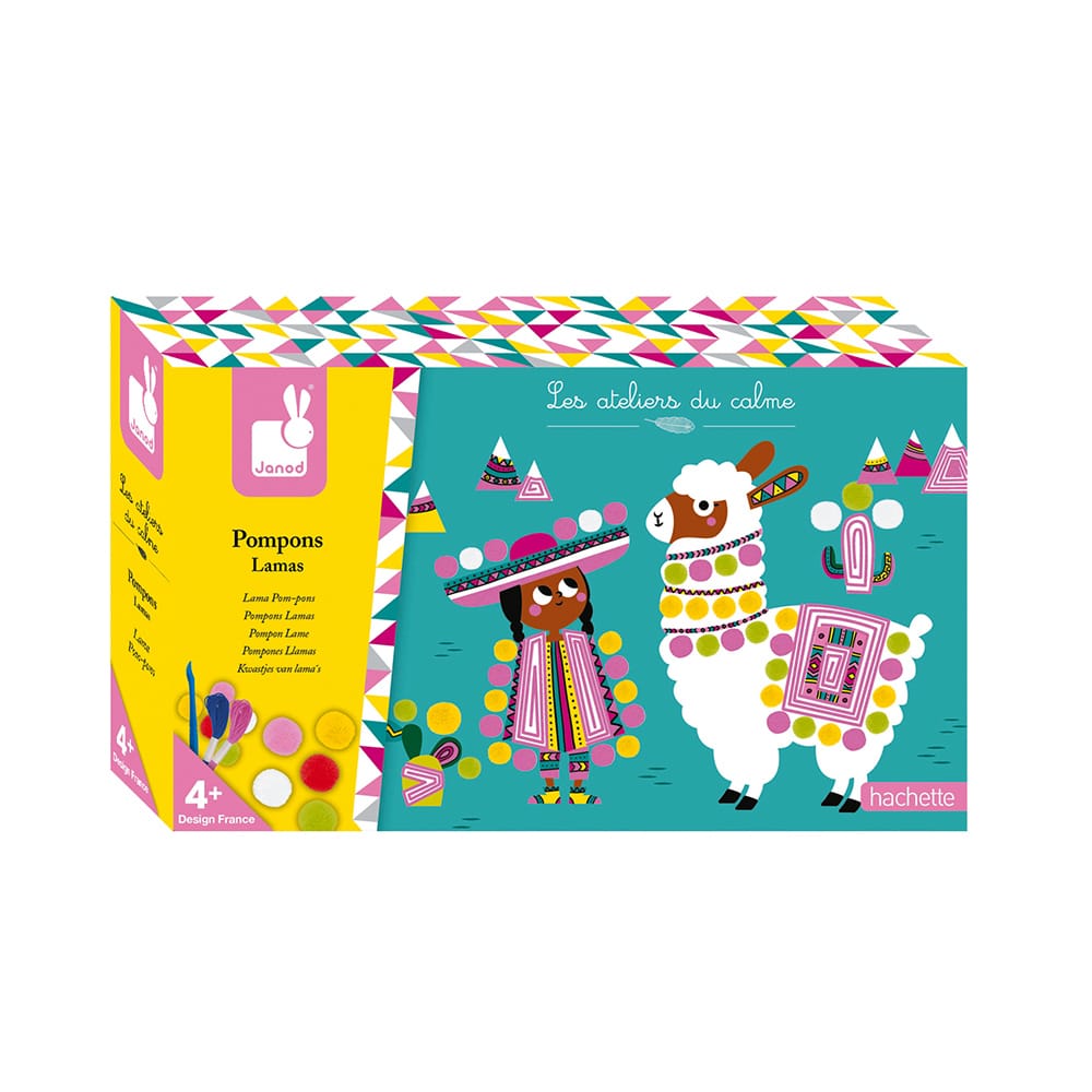 Set créatif pompons lamas
