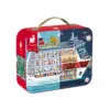 Valisette 2 puzzles bateau de croisiere 100 et 200 pcs