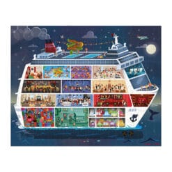 Valisette 2 puzzles bateau de croisiere 100 et 200 pcs – Image 4