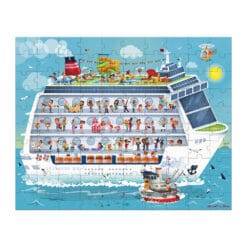 Valisette 2 puzzles bateau de croisiere 100 et 200 pcs – Image 3