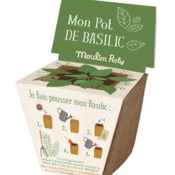 Pot de graines basilic le jardin du moulin