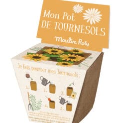 Pot de graines tournesol le jardin du moulin