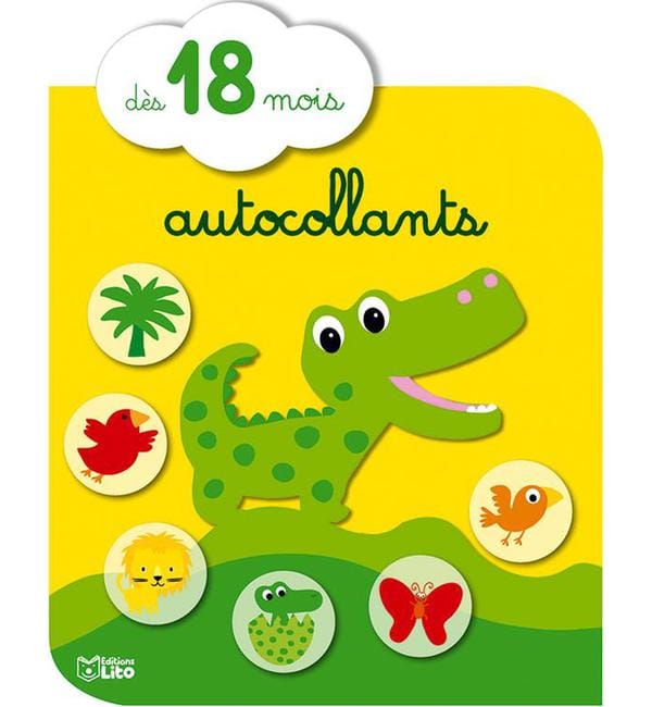 Autocollants Le crocodile