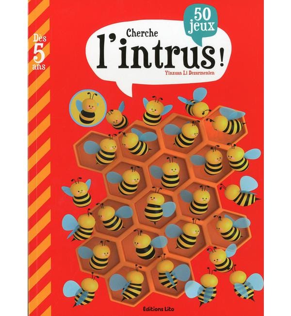 Cherche l'intrus ! - 50 jeux, Dès 5 ans