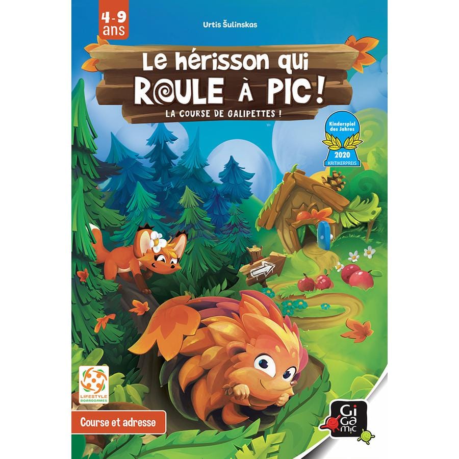 le hérisson qui roule à pic