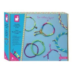 Kit créatif - 7 bracelets brésiliens fluo à créer