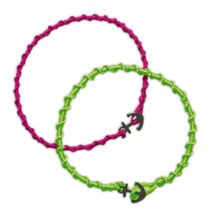 Kit créatif - 7 bracelets brésiliens fluo à créer – Image 2