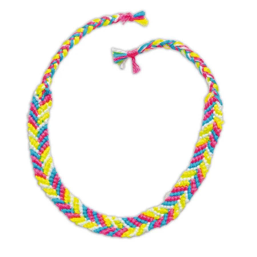 Kit créatif - 7 bracelets brésiliens fluo à créer – Image 3