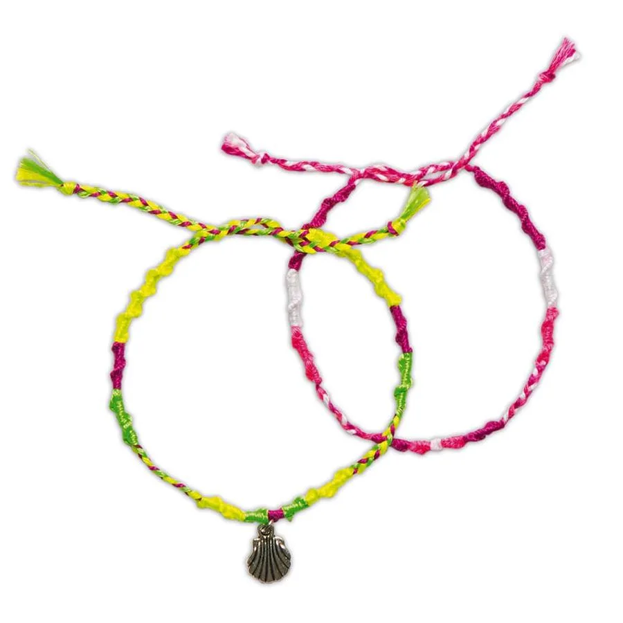 Kit créatif - 7 bracelets brésiliens fluo à créer – Image 4