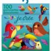 Je crée de jolis oiseaux - 100 gommettes autocollantes