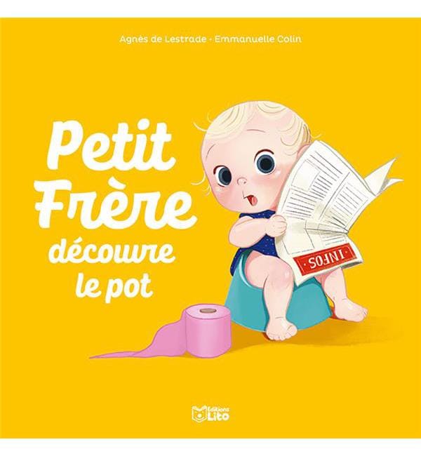 Petit frère découvre le pot