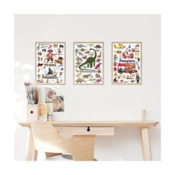 Mini poster Dinosaures – Image 3