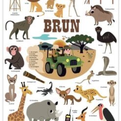 Mini poster Savane – Image 2