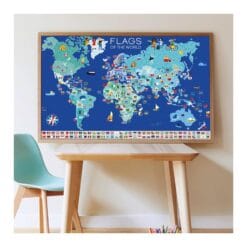 Poster en stickers - DRAPEAUX DU MONDE – Image 4