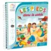 smartgames les pieds dans le sable jeu de voyage magnétique