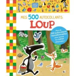 Mes 500 autocollants Loup