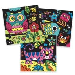 Coloriage velours Dans la nuit il y a – Image 3