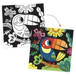 Coloriage velours Dans la nuit il y a – Image 4
