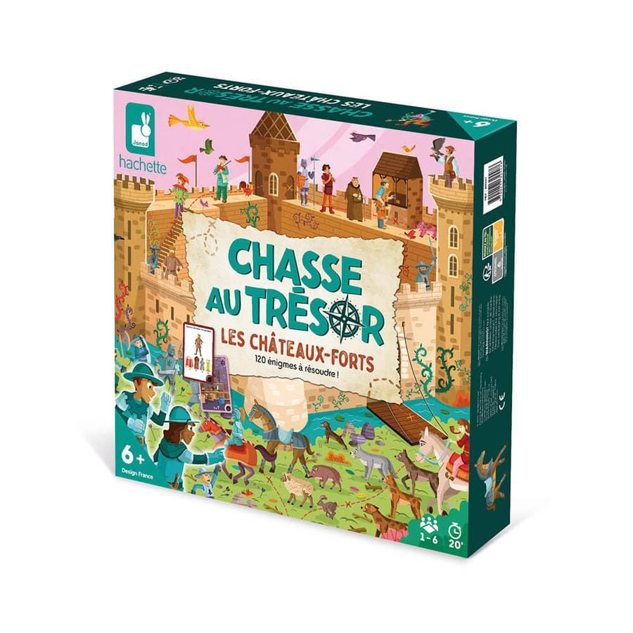 Jeu Chasse au trésor Les châteaux forts