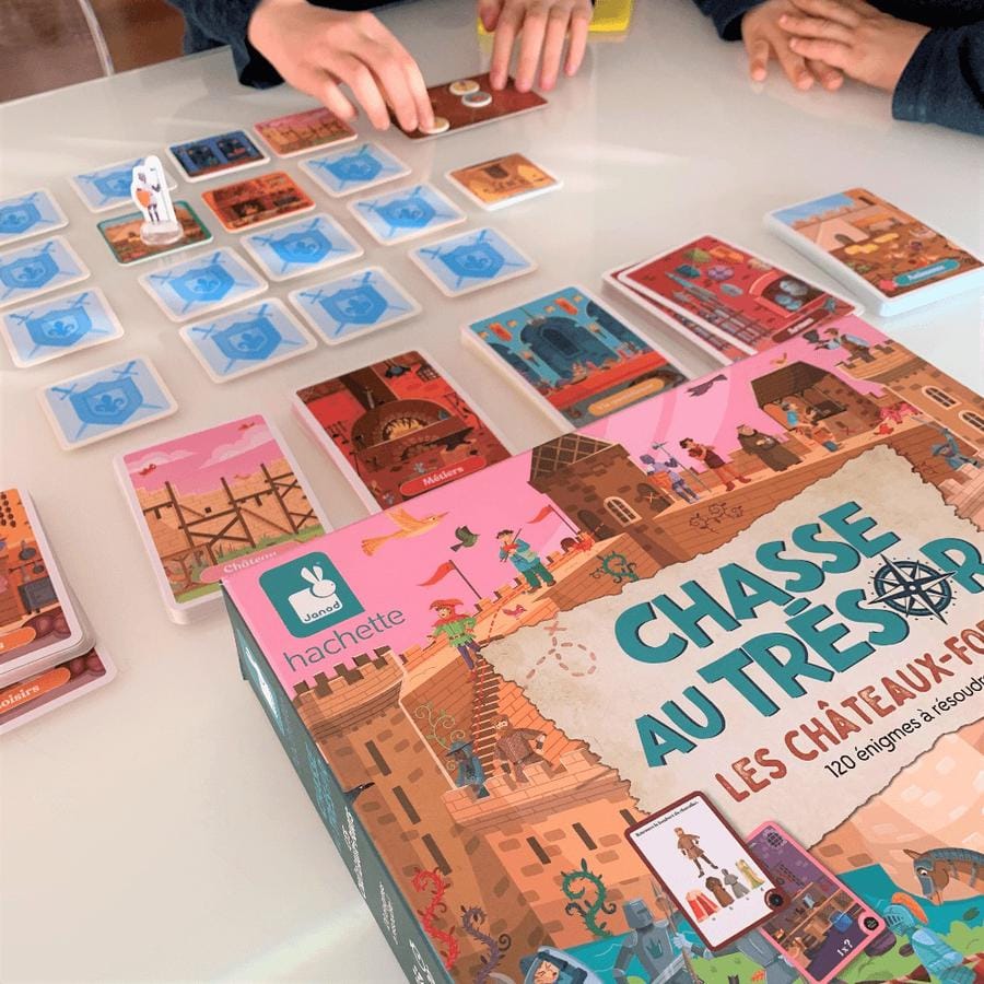 Jeu Chasse au trésor Les châteaux forts – Image 3
