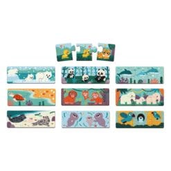 Jeu d'association - puzzle animaux 30 pièces - partenariat wwf – Image 2