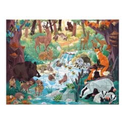 Puzzle les empreintes des animaux 81 pièces - partenariat wwf – Image 2