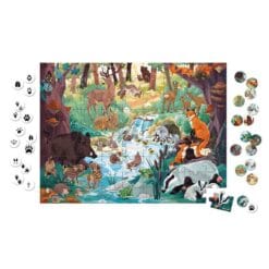Puzzle les empreintes des animaux 81 pièces - partenariat wwf – Image 3