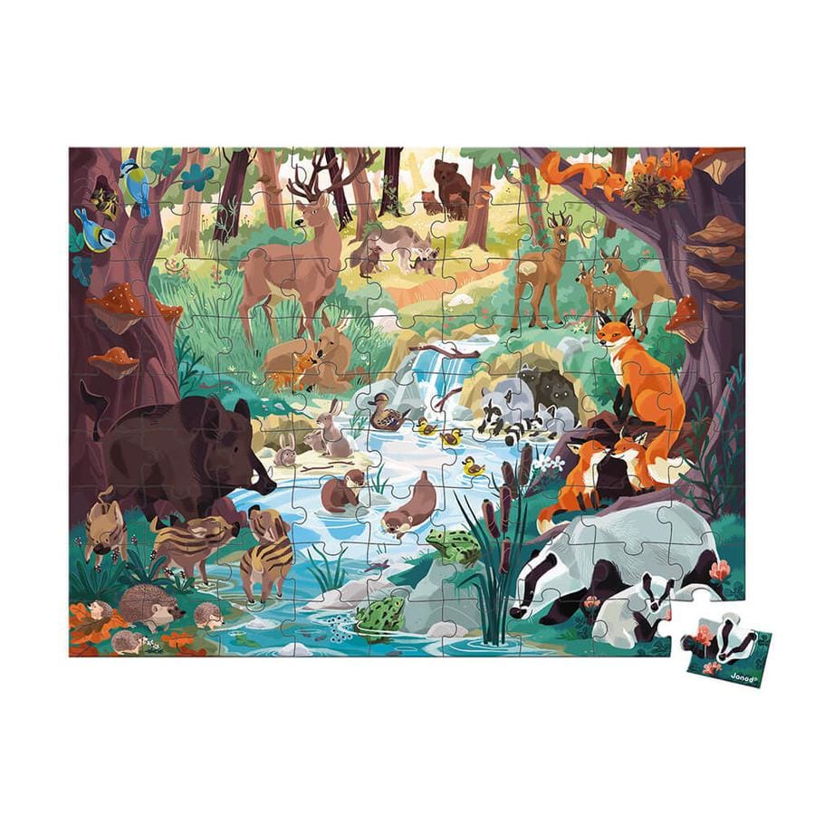 Puzzle les empreintes des animaux 81 pièces - partenariat wwf – Image 4