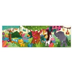 Puzzle panoramique jungle 36 pièces – Image 2