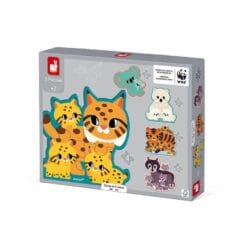 Puzzles évolutifs animaux - partenariat wwf
