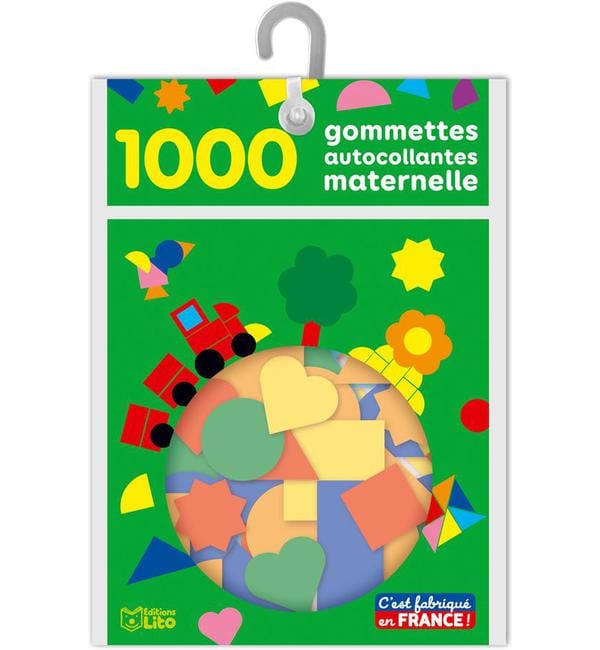 1000 gommettes autocollantes
