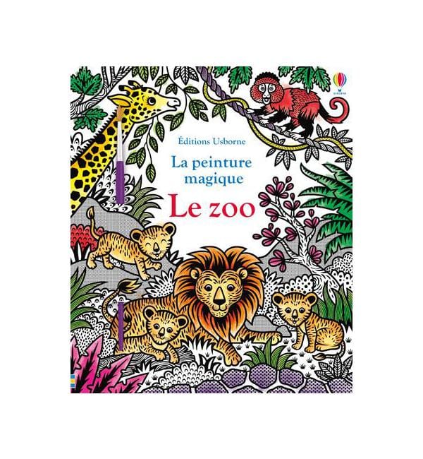 Au zoo - Avec un pinceau