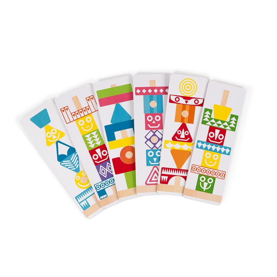 52 pièces à empiler Edutotem (bois) – Image 3