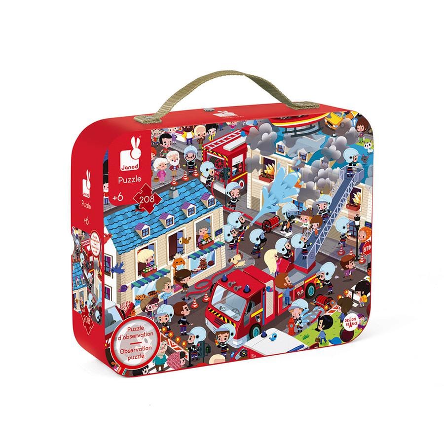 Puzzle observation Pompiers 208 pcs