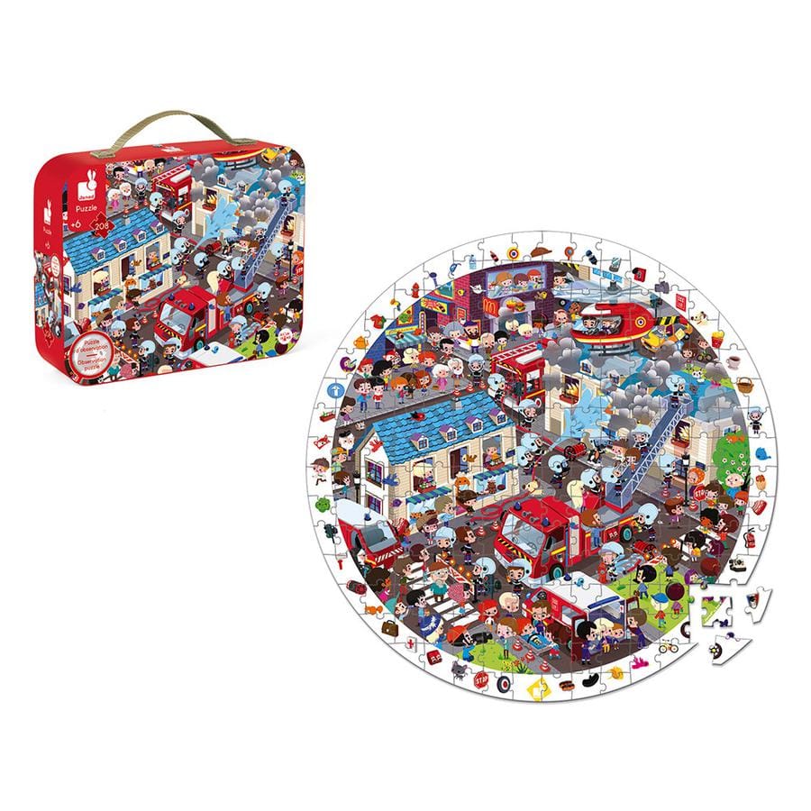 Puzzle observation Pompiers 208 pcs – Image 3