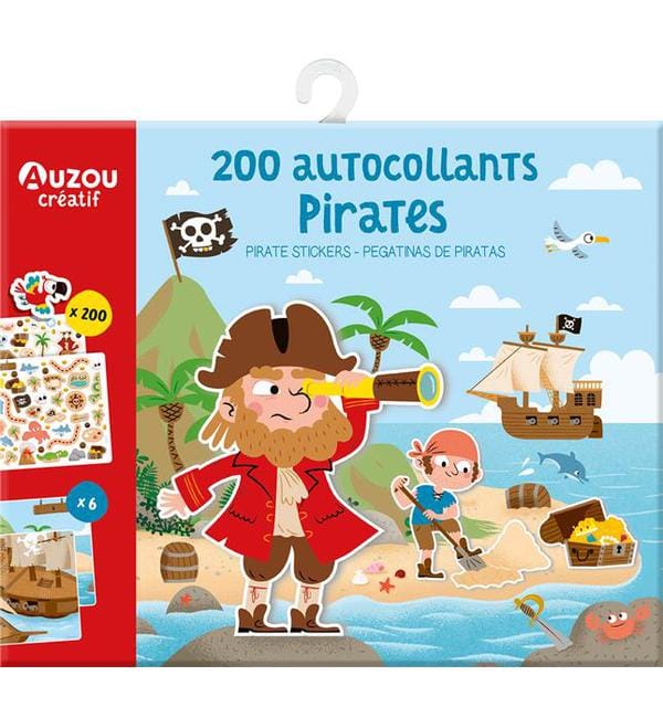 200 AUTOCOLLANTS PIRATES (ÉDITION 2021)
