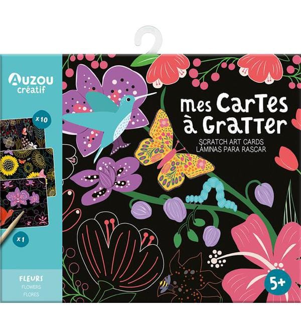 CARTES À GRATTER - FLEURS (ÉDITION 2021)
