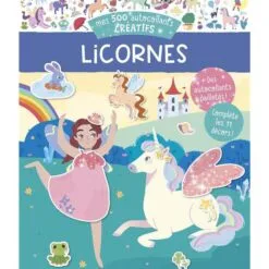 Mes 500 autocollants créatifs - Licornes