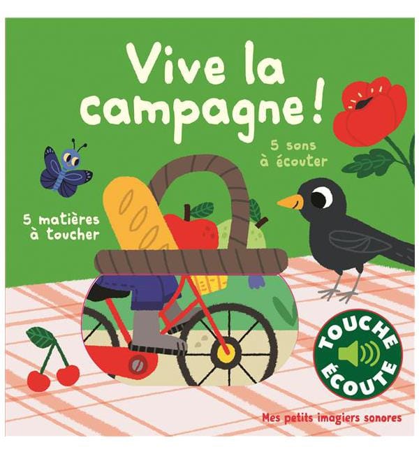 Vive la campagne ! - 5 matières à toucher 5 sons à écouter