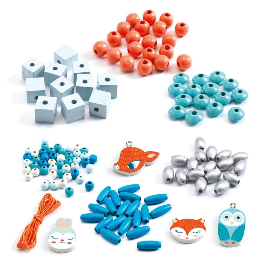 Perles en bois Petits animaux – Image 2